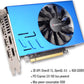 R7 350 4GB Multiple Displays Graphics Card GDDR5 6HDMI Video Card GPU PCI-Express 128-Bit Placa De Video for Stock Tradking, Video Wall, Presentation Project